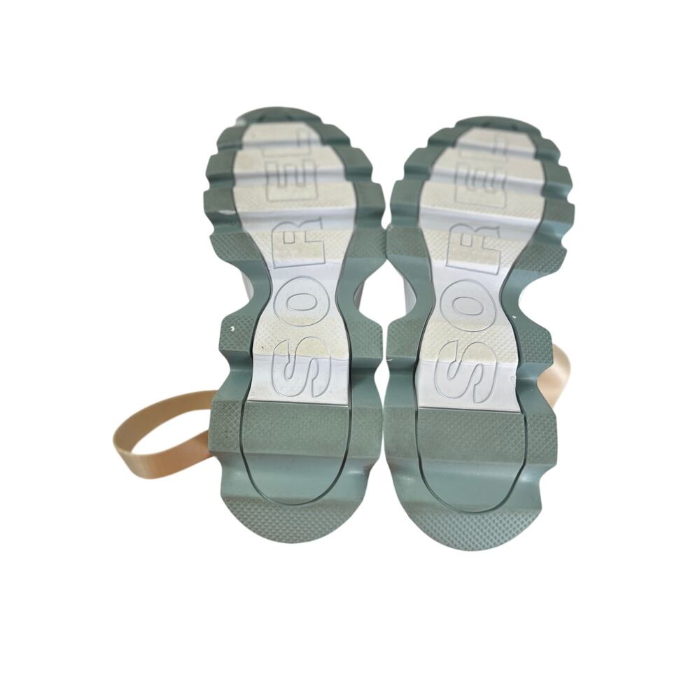 Sorel Women's Kinetic Sandal Size 10 Chalk, Eraser Pink Sporty Preppy - Picture 8 of 10